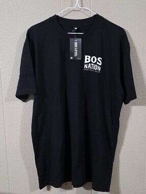 Nwt $45 Men's Sports Illustrated Bos Nation Football Club Heavyweight Shirt Sz L